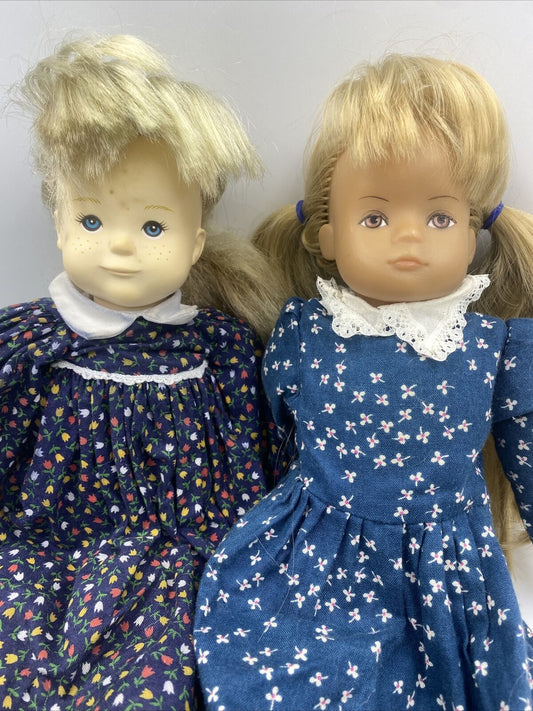 14” Vintage Doll Lot Pauline Bjonness-Jacobsen and Bella