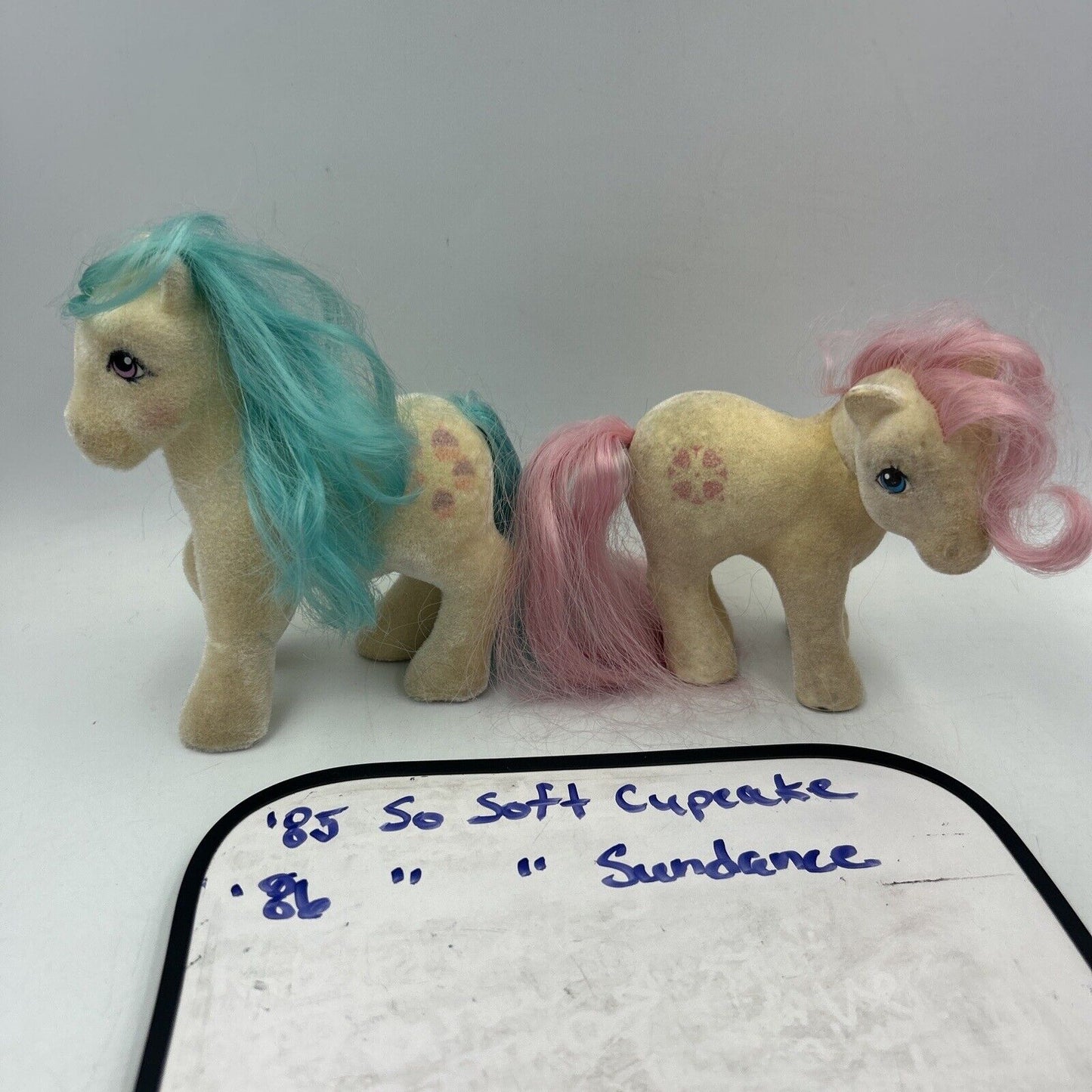 Vintage My Little Pony Lot G1 Posey So Soft Sundance Cupcake Fizzy Scoops